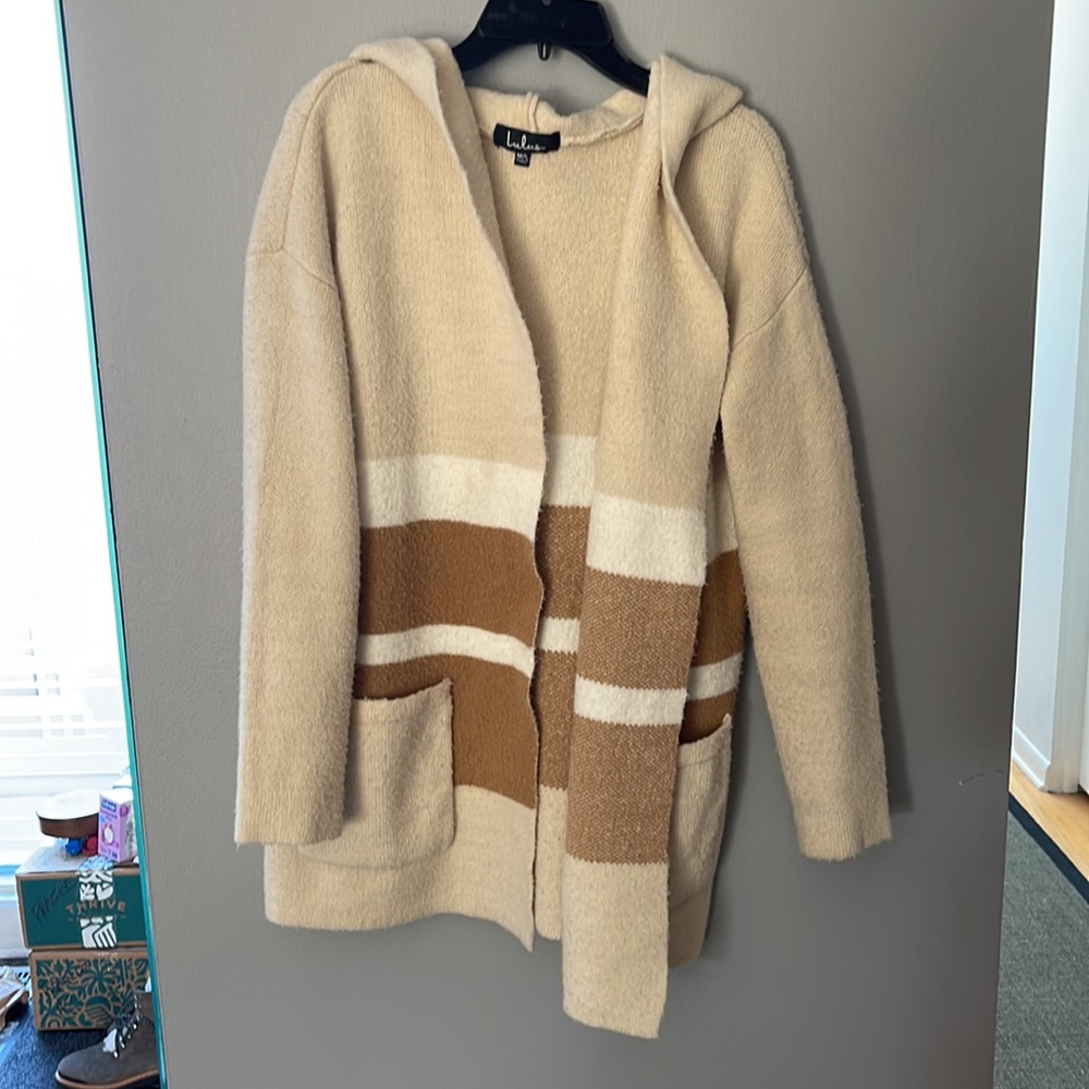 Lulus hooded Cardigan